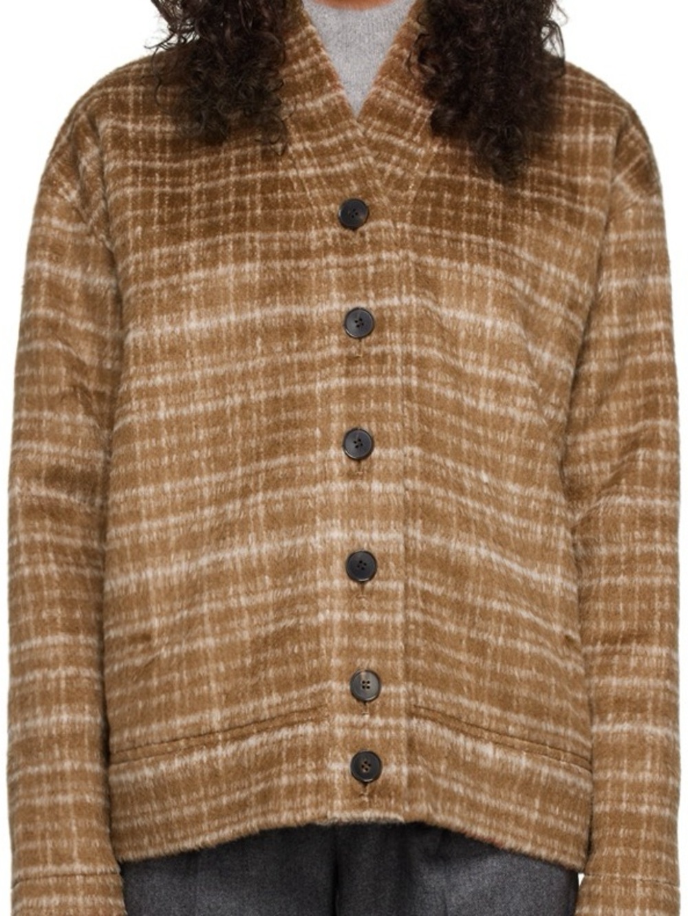 OCT31
Brown Striped Cardigan